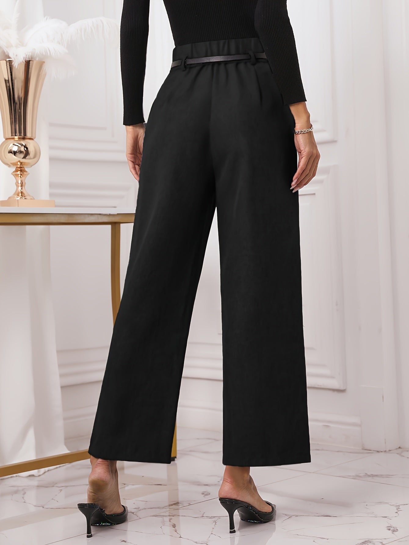 Classy Hoge-Waist Broek