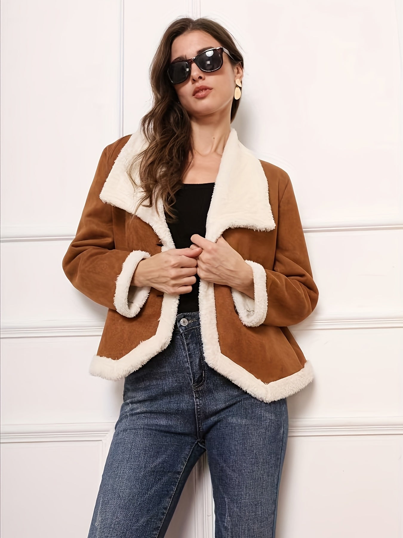 Elegant Fleece Coat