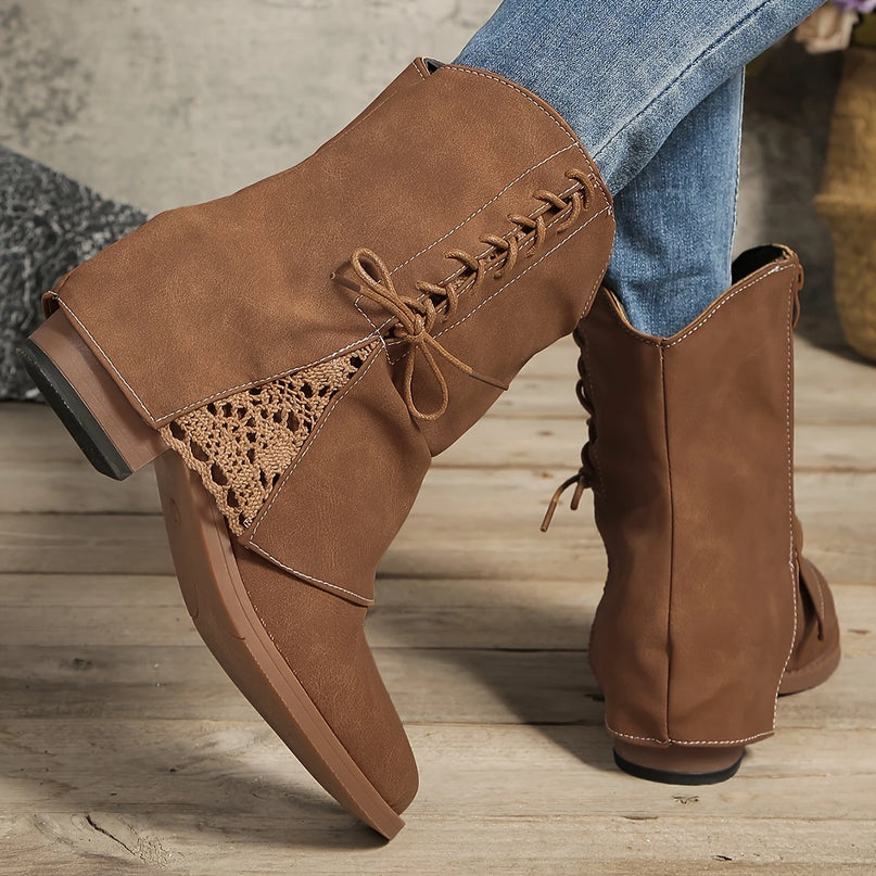 Viva – Lace Boots