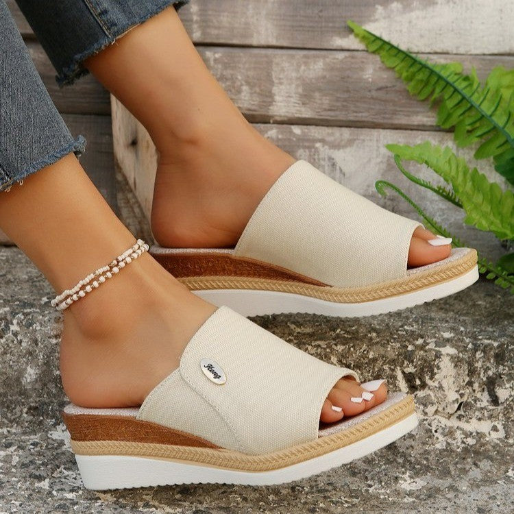 De Viva - wedge sandalen
