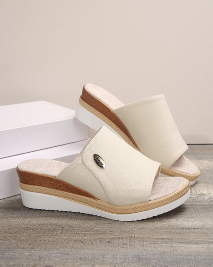 De Viva - wedge sandalen