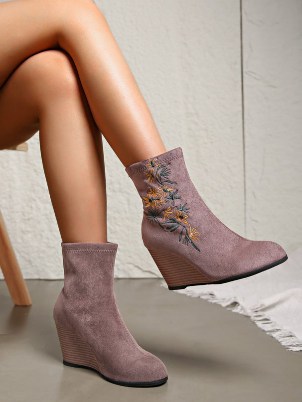 De Viva - Enkelboots met Bloemen