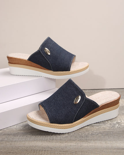 De Viva - wedge sandalen