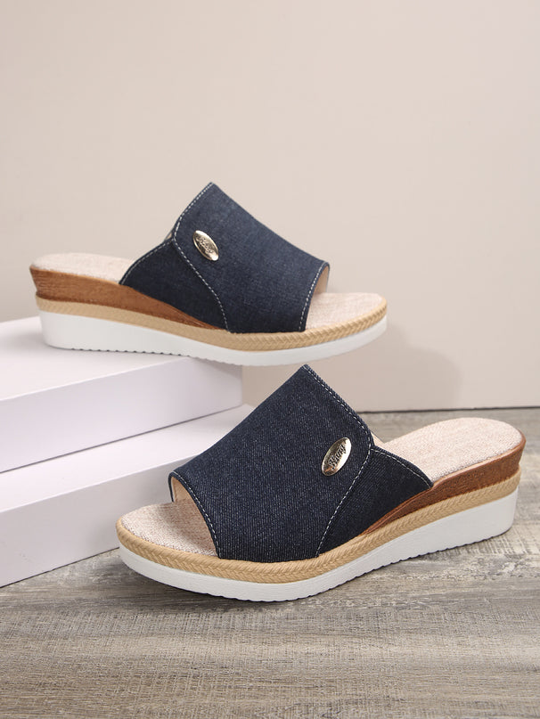 De Viva - wedge sandalen