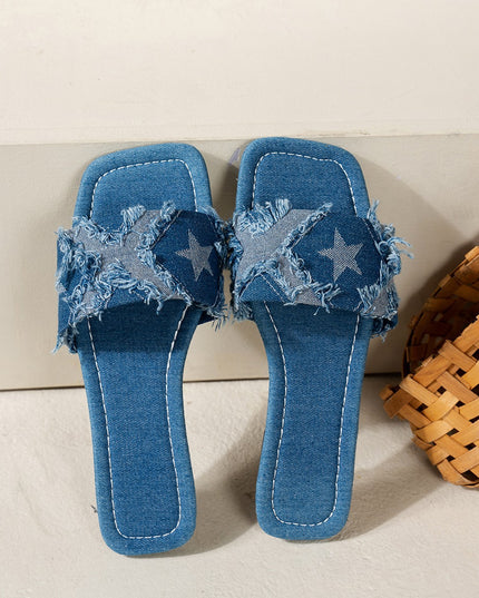 De Viva - denim sandalen