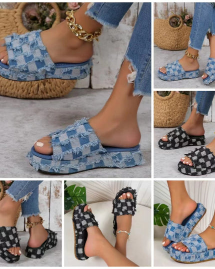 De Denim slides