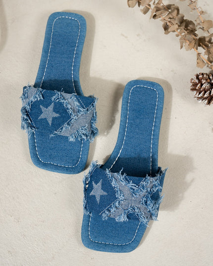 De Viva - denim sandalen