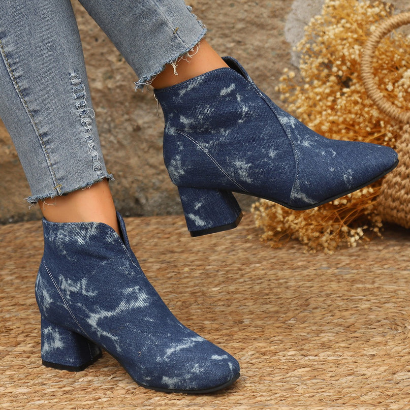 De Viva - Denim boots