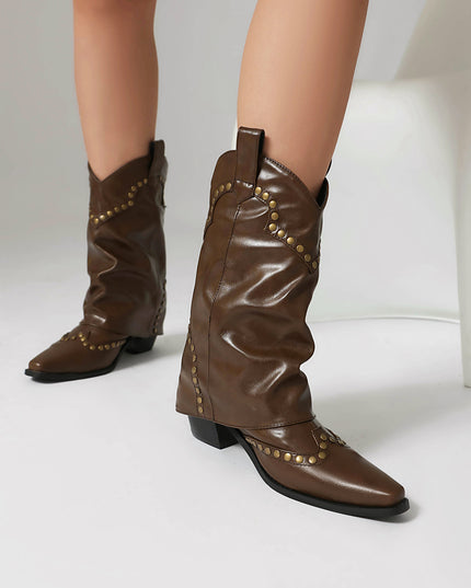 Viva – Stud Boots