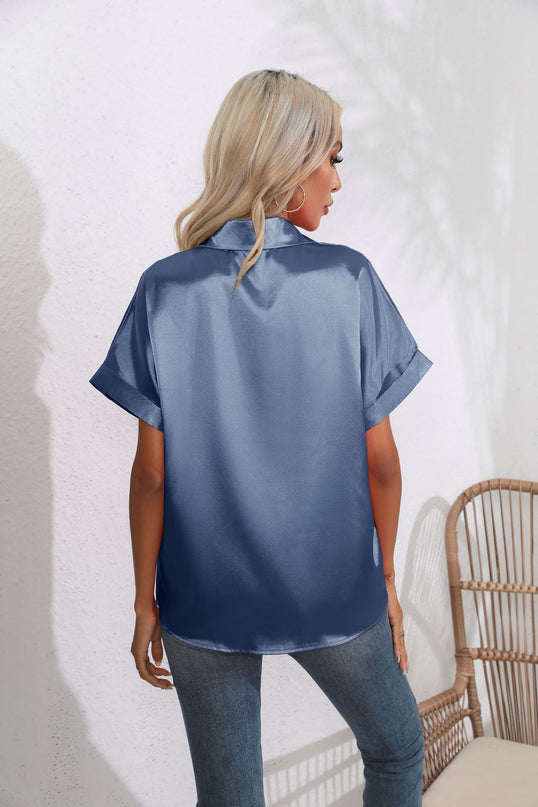Viva – Satin Blouse