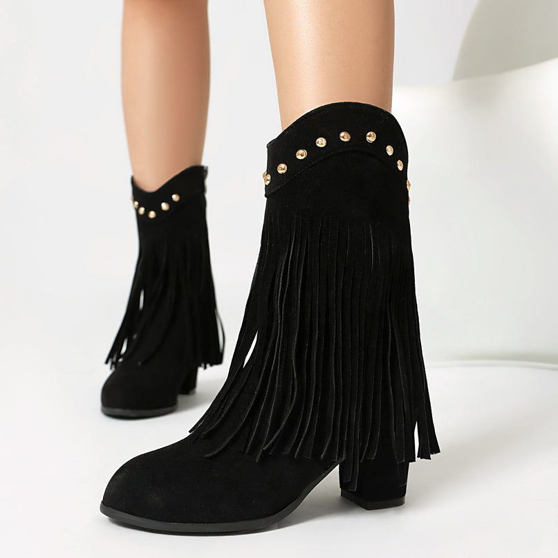 Viva – Stud Boots