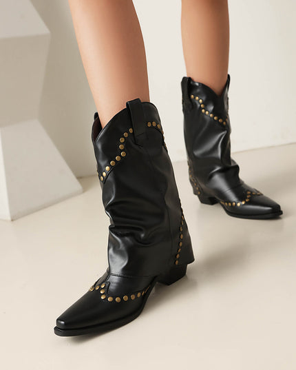 Viva – Stud Boots