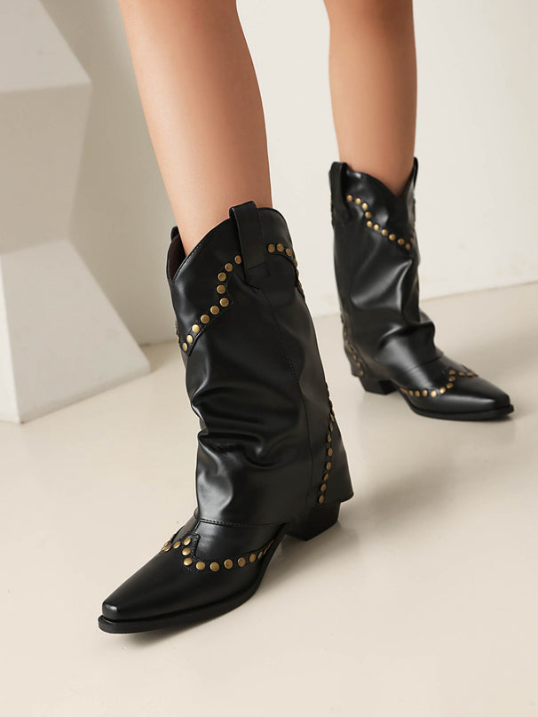 Viva – Stud Boots