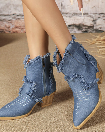 Viva – Denim Boots