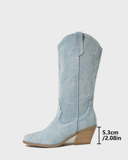 Viva – Denim Boots