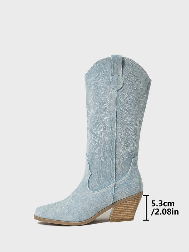 Viva – Denim Boots