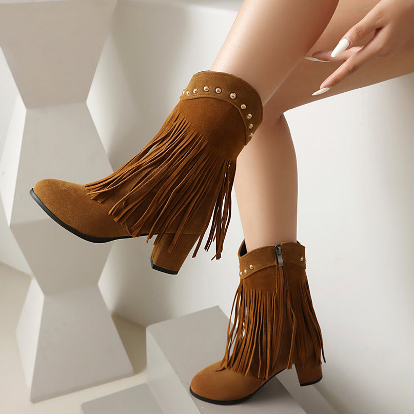 Viva – Stud Boots