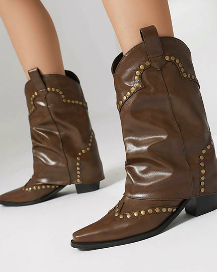 Viva – Stud Boots