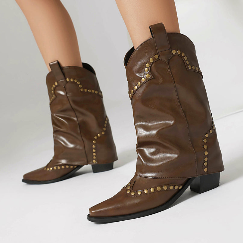 Viva – Stud Boots
