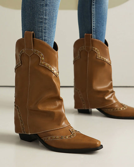 Viva – Stud Boots