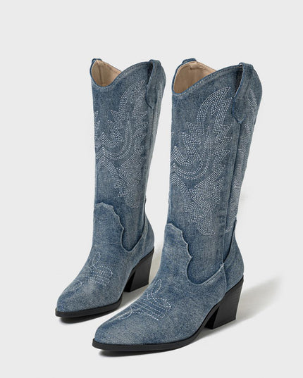 Viva – Denim Boots