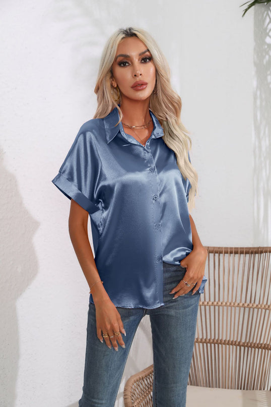 Viva – Satin Blouse
