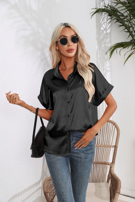 Viva – Satin Blouse