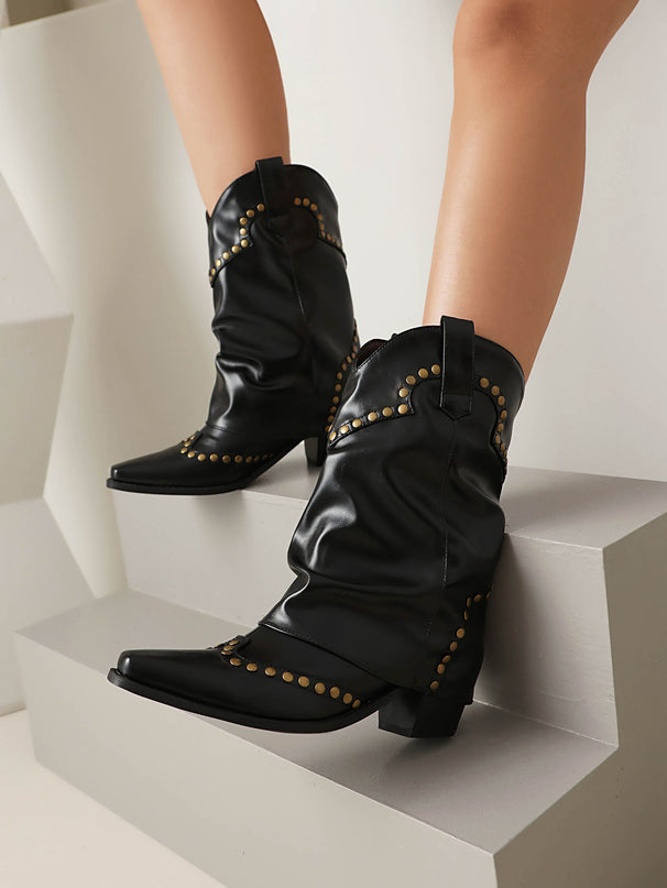 Viva – Stud Boots