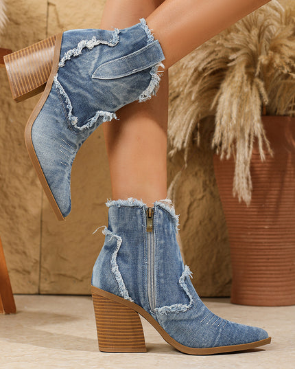 Viva – Denim Boots
