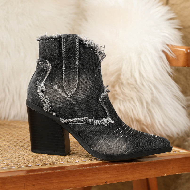 Viva – Denim Boots