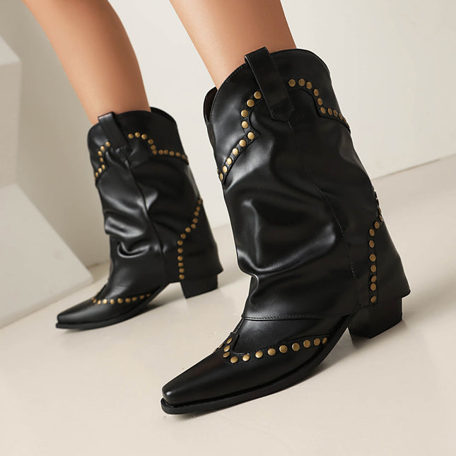 Viva – Stud Boots
