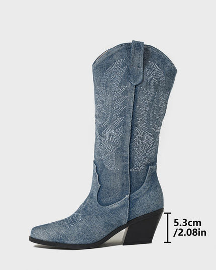 Viva – Denim Boots