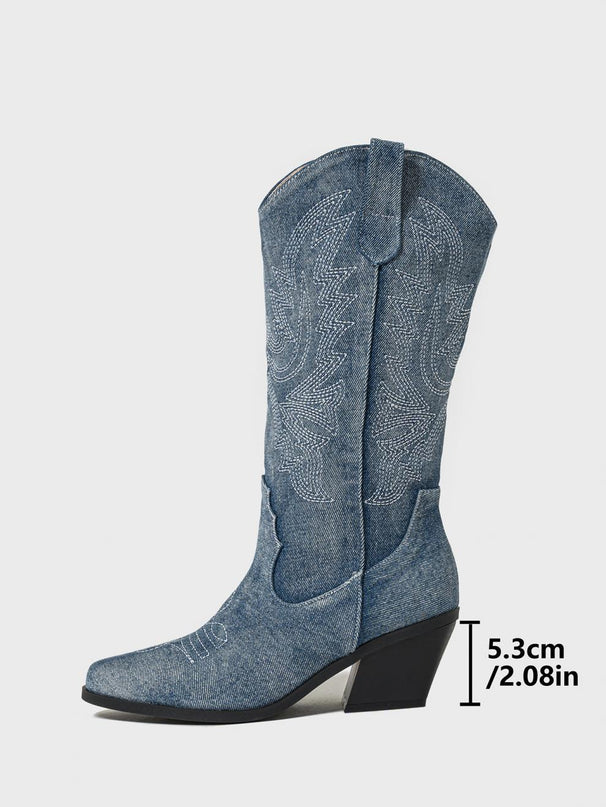Viva – Denim Boots
