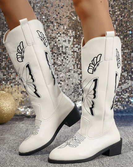 Viva – Sequin Boots