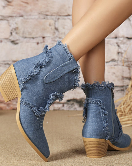 Viva – Denim Boots