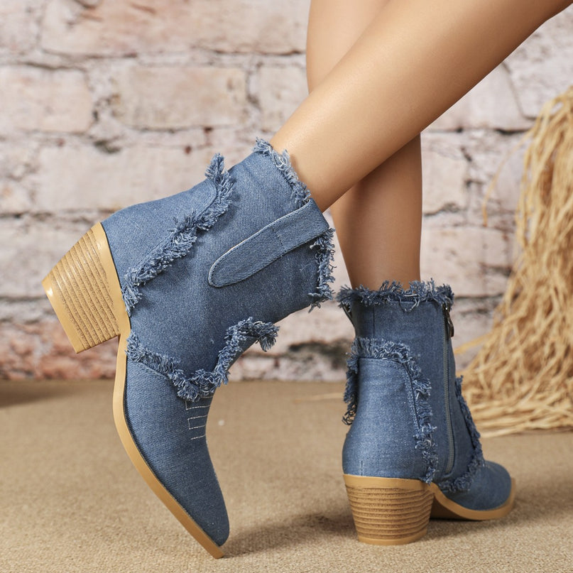 Viva – Denim Boots