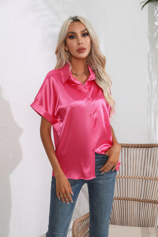 Viva – Satin Blouse