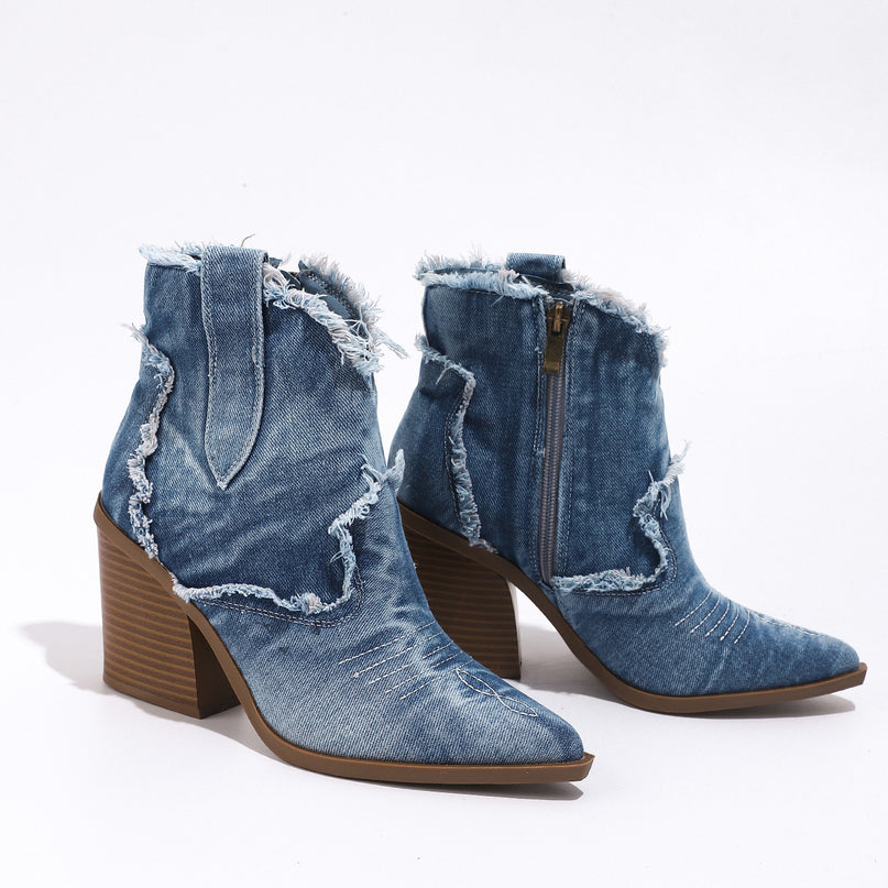 Viva – Denim Boots