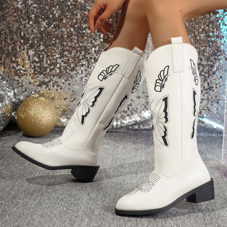 Viva – Sequin Boots