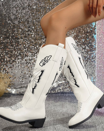 Viva – Sequin Boots