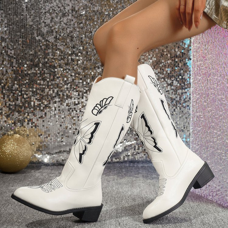 Viva – Sequin Boots