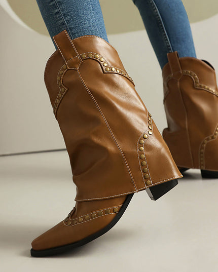 Viva – Stud Boots