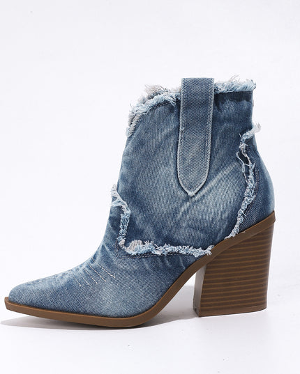 Viva – Denim Boots