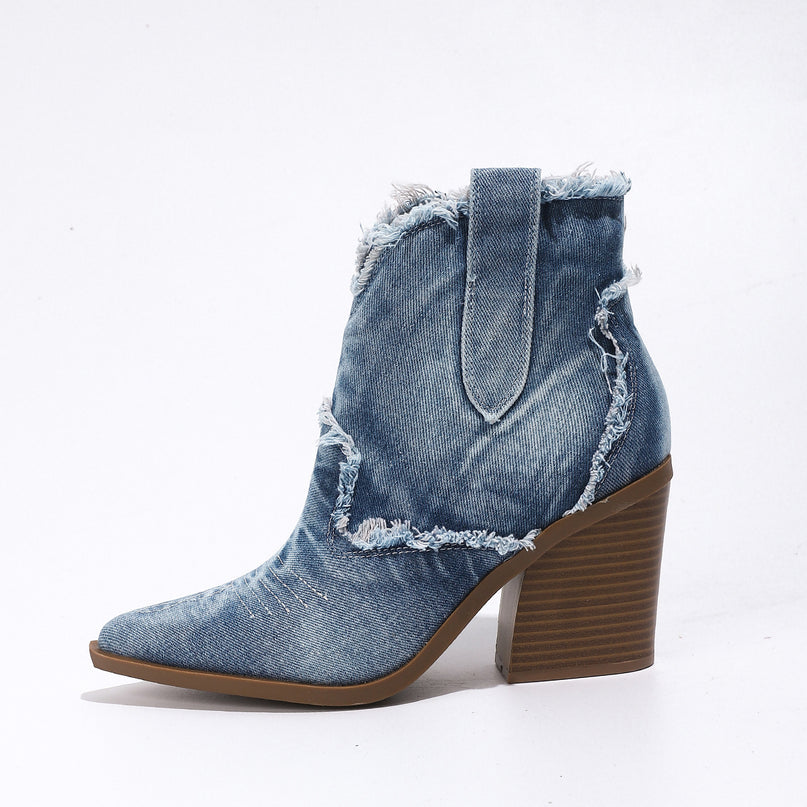 Viva – Denim Boots