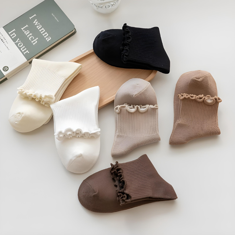 Viva – Ruffle Sokken (6-Pack)