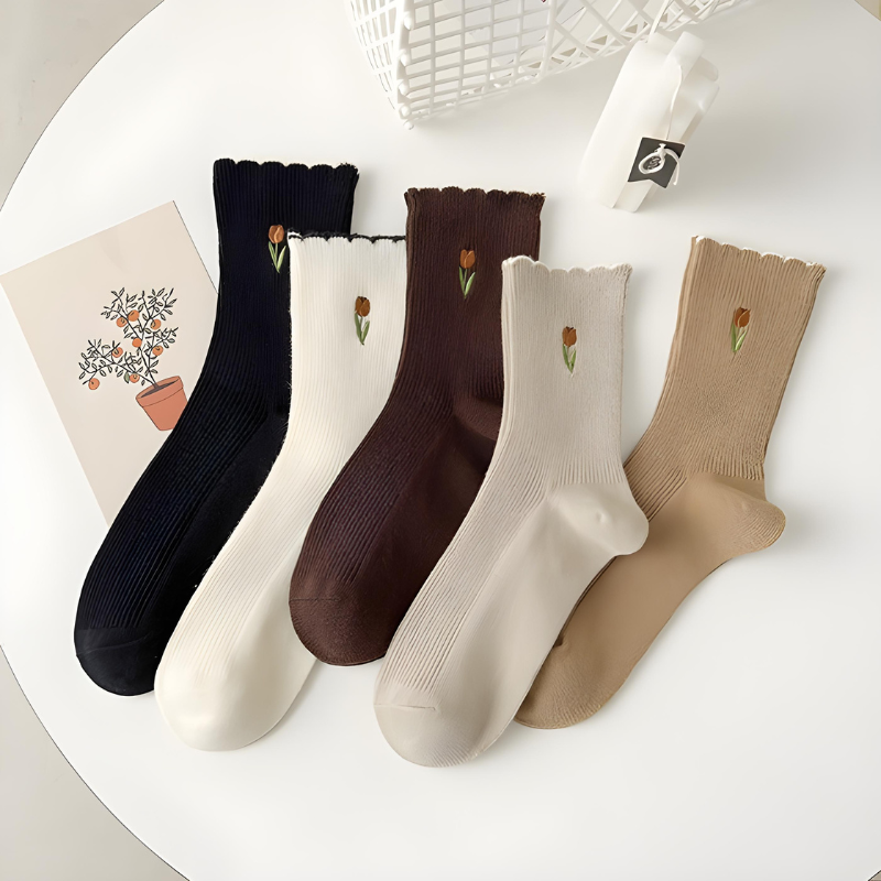 Viva – Tulip Sokken (5-Pack)