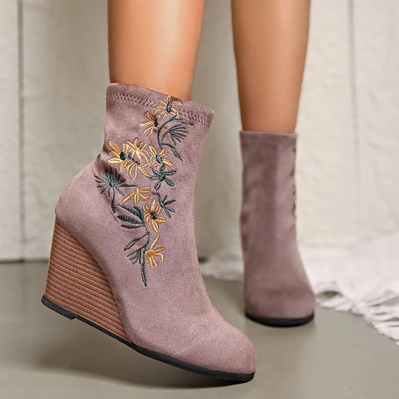 De Viva - Enkelboots met Bloemen